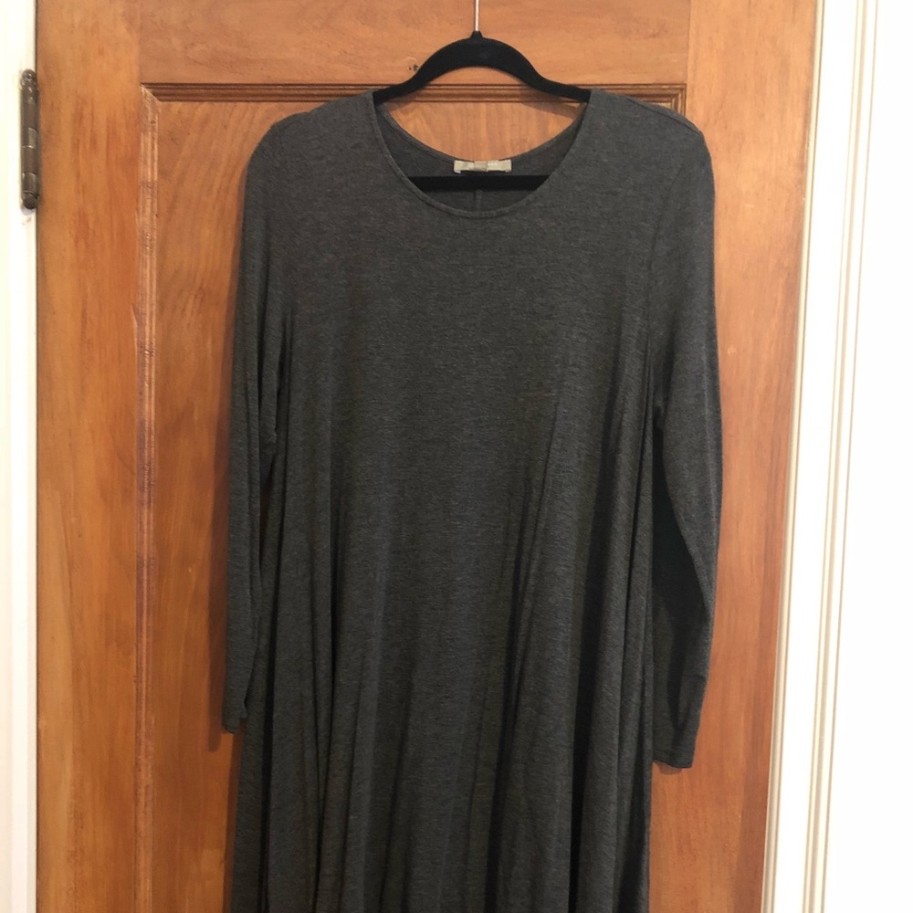 Grey Sweater Dress